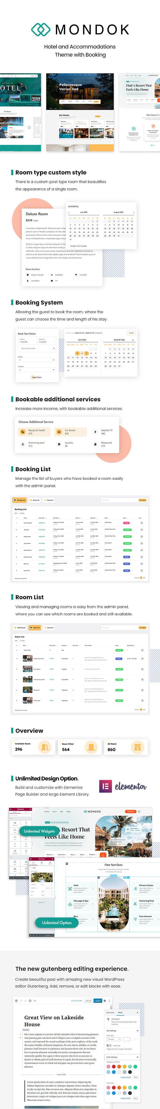 Mondok | Hotel and Accommodations Theme with Booking - 4